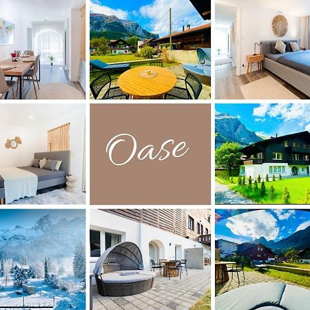 Cute & Cozy Oasis, Private Afternoon Sun Terrace Apartman Kandersteg Kültér fotó